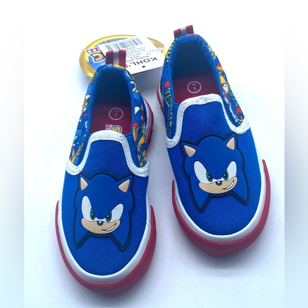 Toddler Boy Sonic The Hedgehog Slip-On Shoes